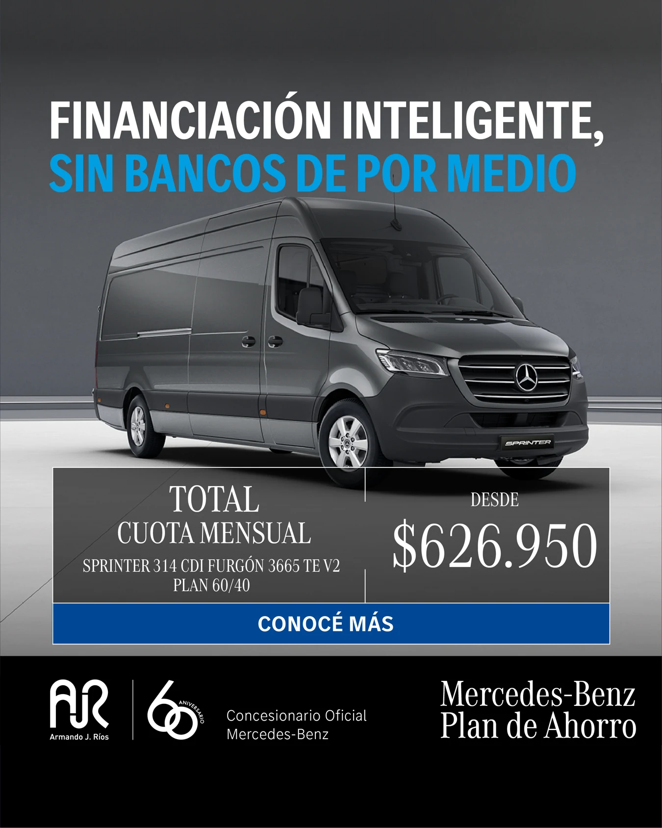 Aplicación de la identidad AJ Ríos en redes sociales