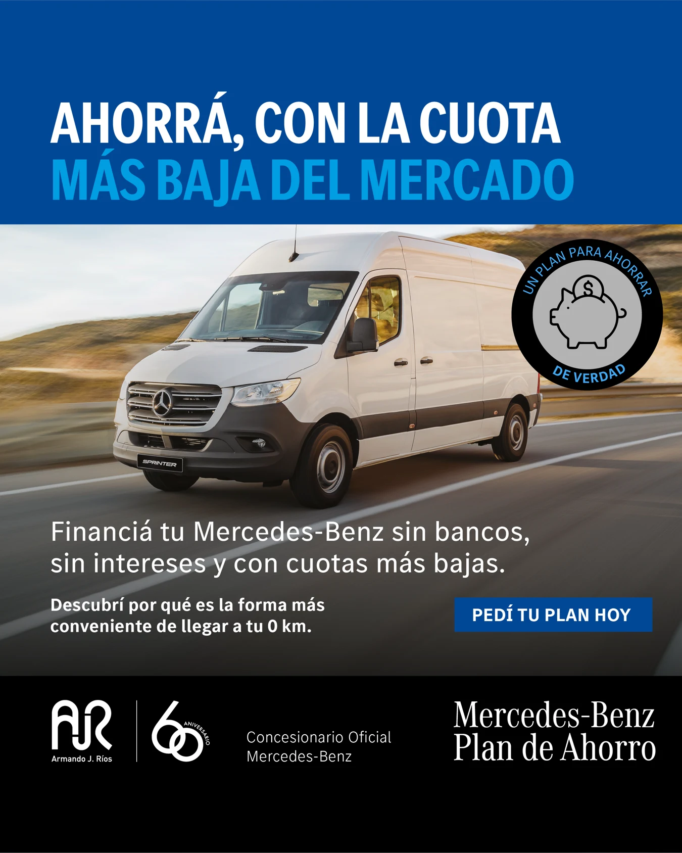 Comunicación comercial de AJ Ríos