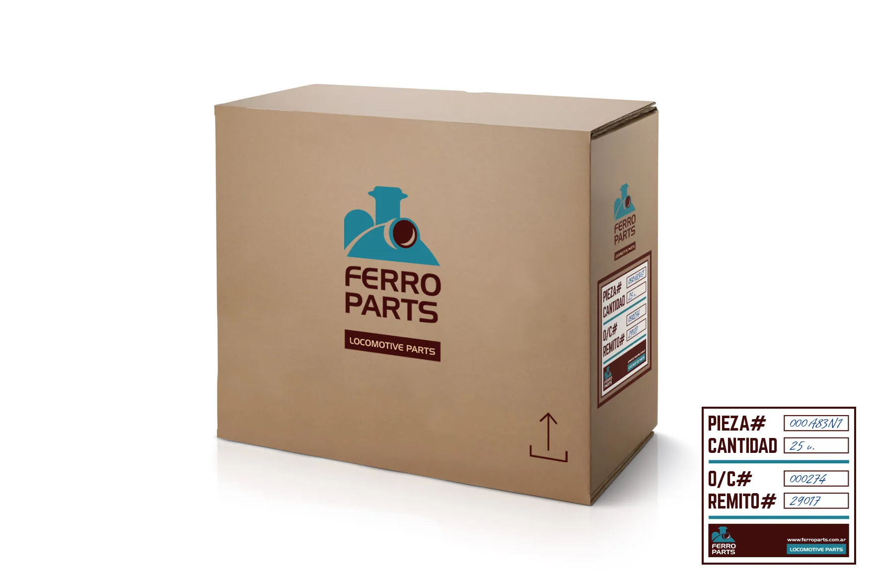 Caja de transporte Ferro Parts