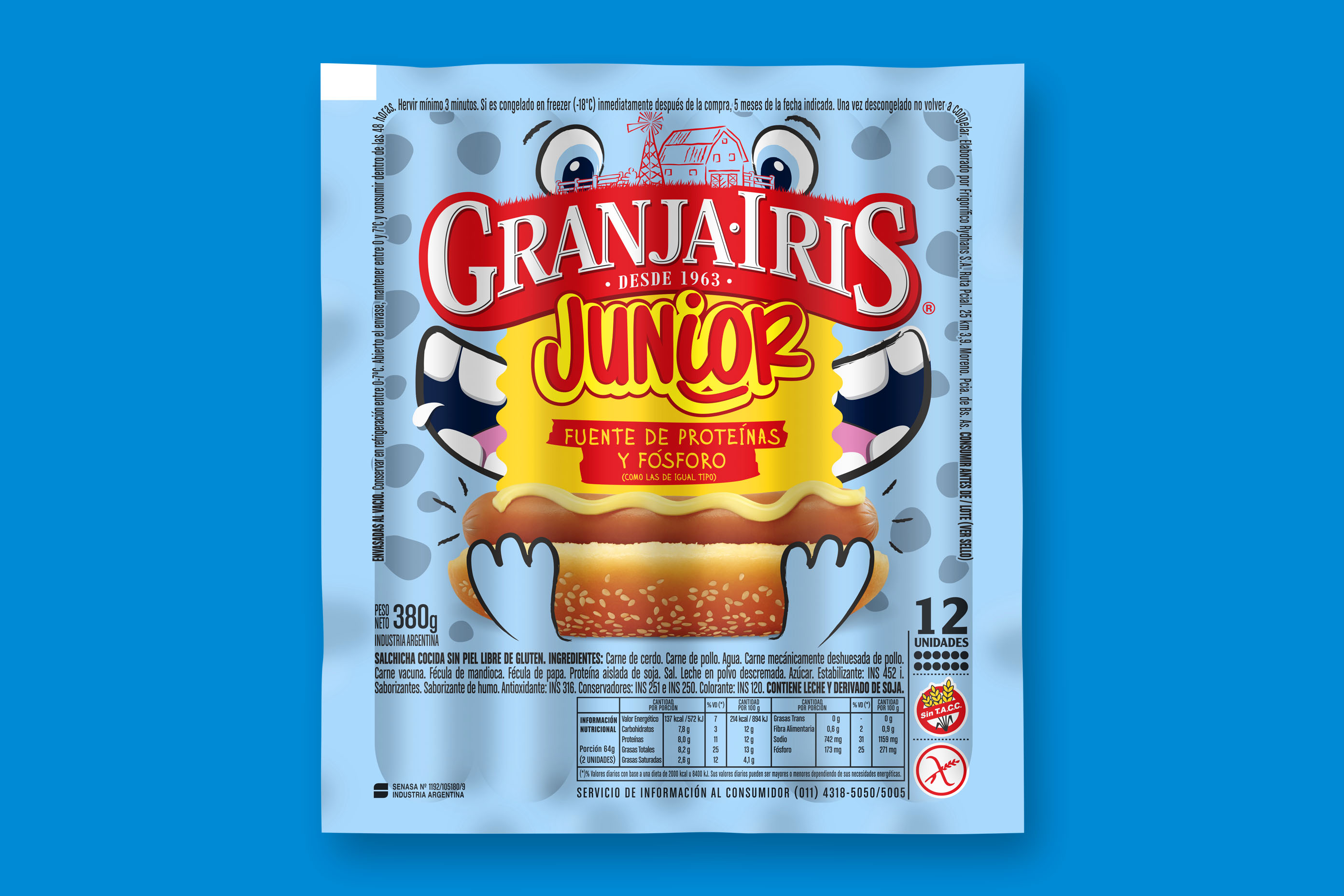 Packaging Granja Iris Junior