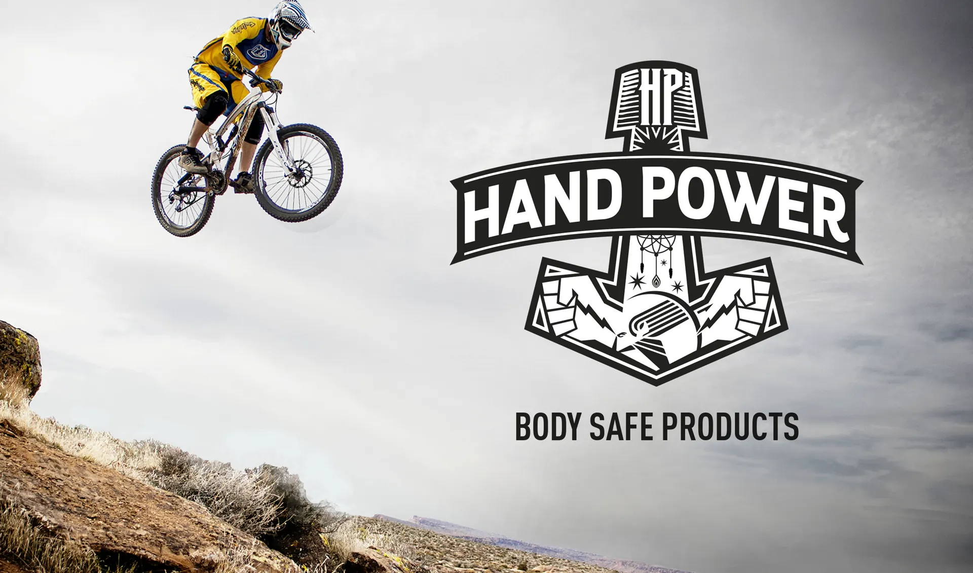 Exhibidor de productos Hand Power