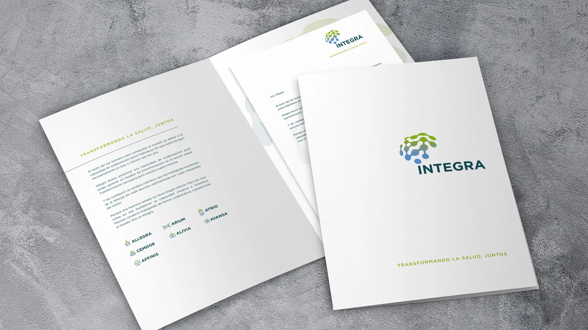 Carpeta institucional y sistema de identidad de Integra