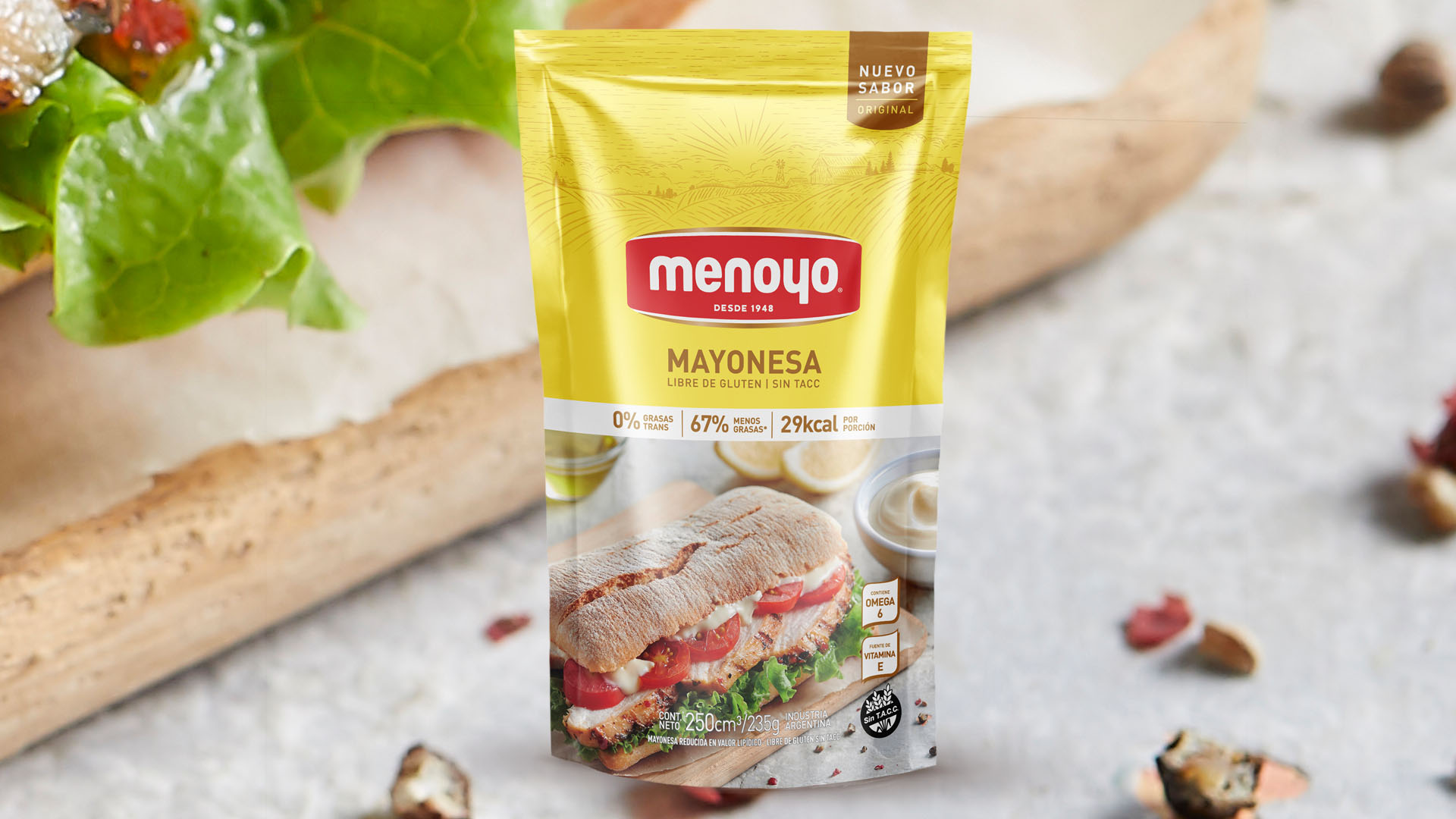 Producto Menoyo en contexto gastronómico