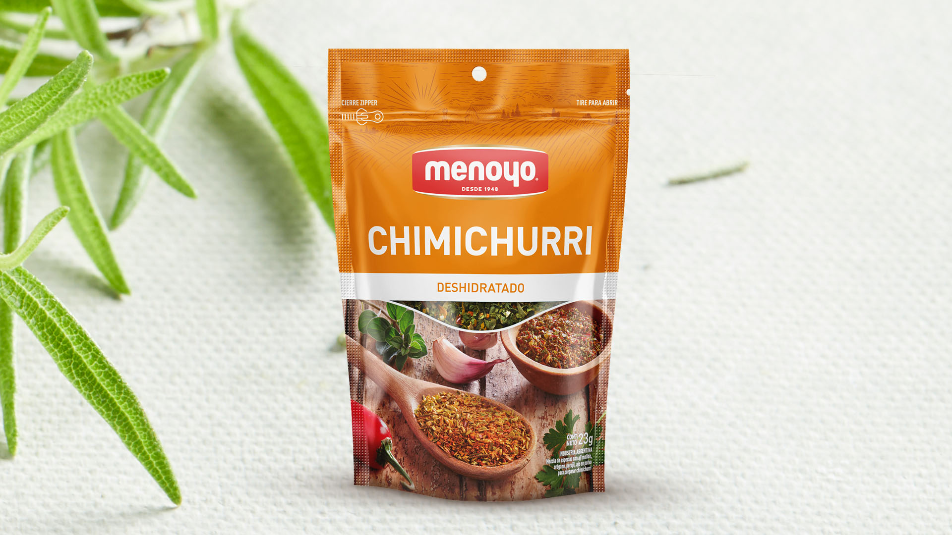 Packaging de especias Menoyo