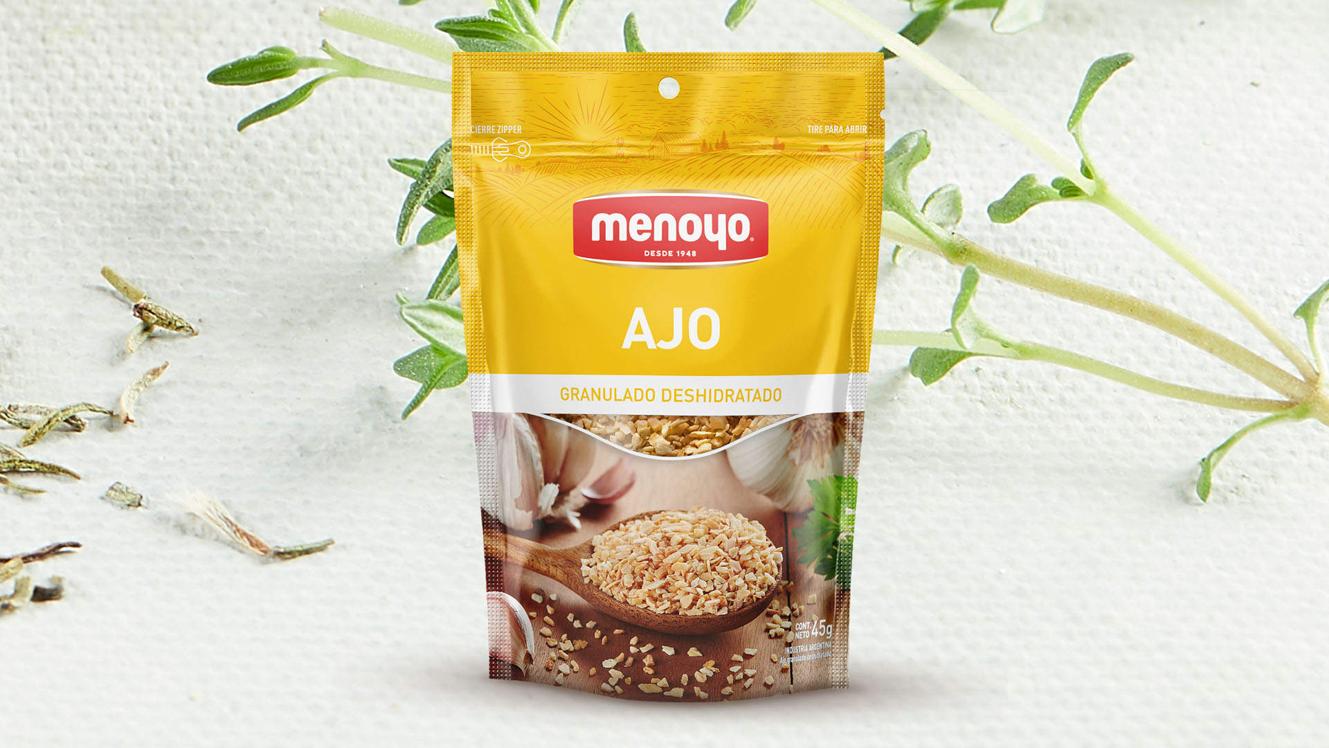 Variedades del nuevo packaging Menoyo