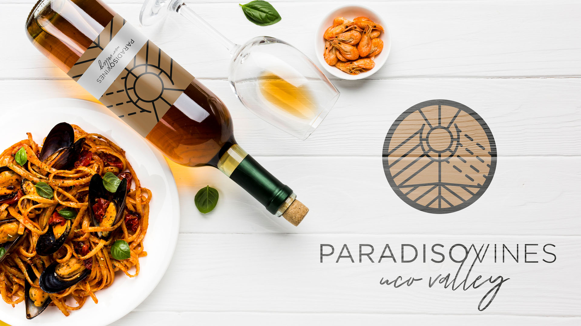 Aplicación de identidad de Paradise Vines